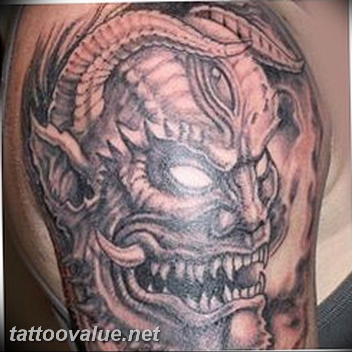 photo photo tattoo demon 05.12.2018 №240 - tattoo patterns - tattoovalue.net